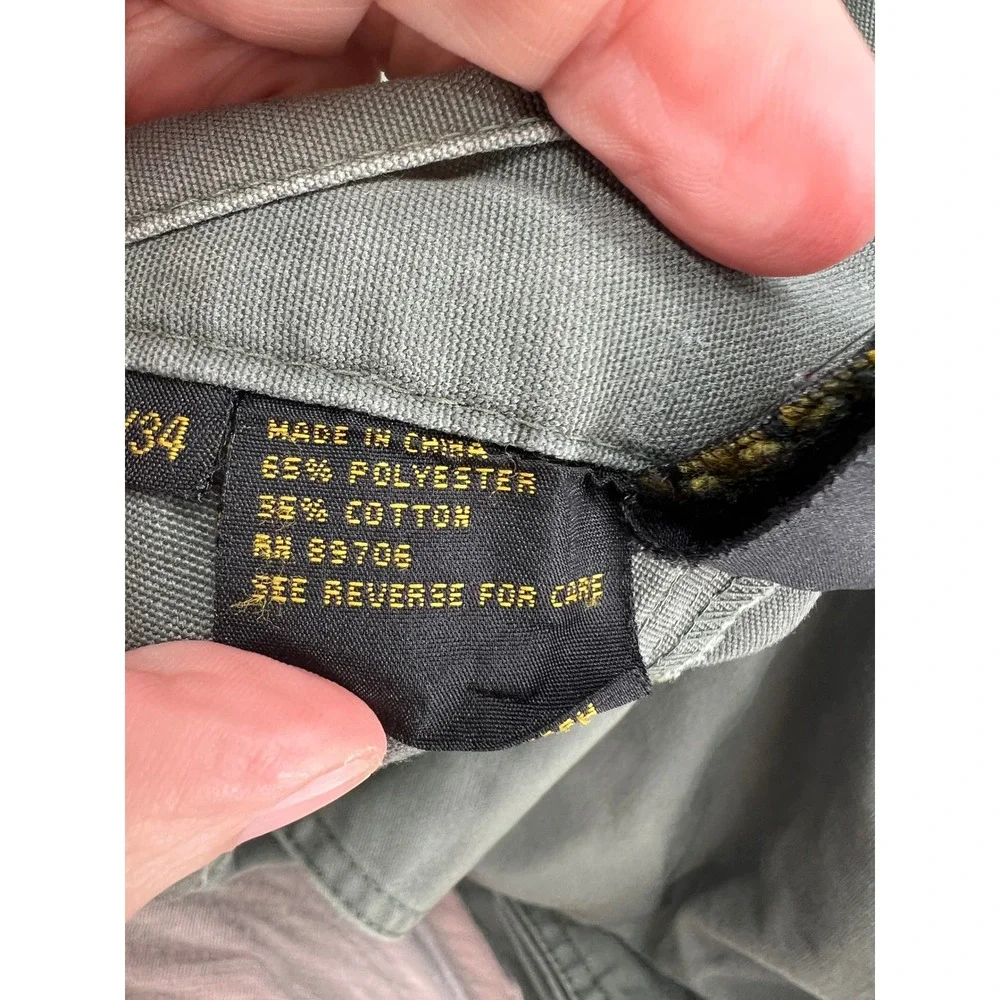 Propper Tactical Cargo Pants Mens 36x34 Olive Green Canvas Utility Trousers